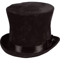Hoge hoed Flair zwart | Maat 60